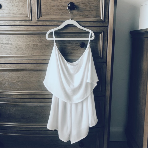 Honey Punch Pants - Honey Punch Strapless Romper